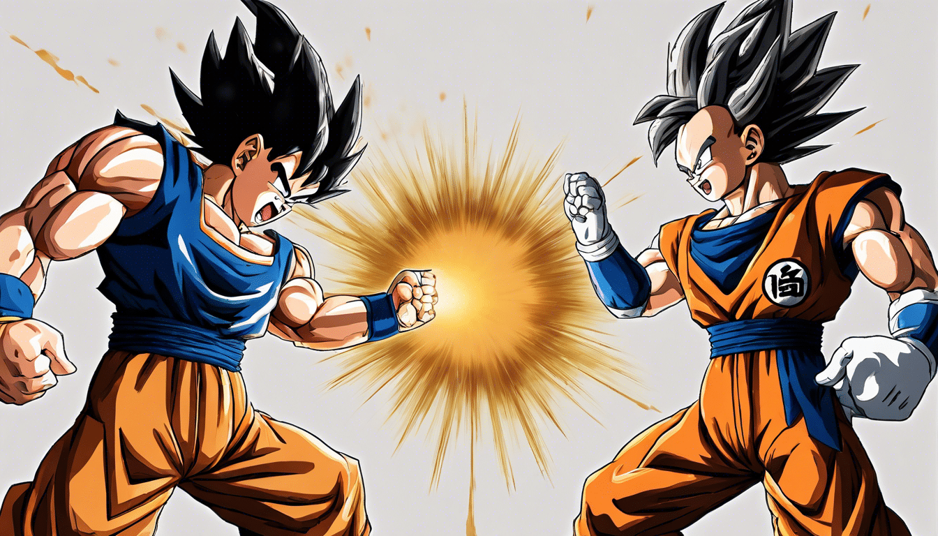 Goku Vs Vegeta : La Confrontation épique Des Guerriers Les Plus 