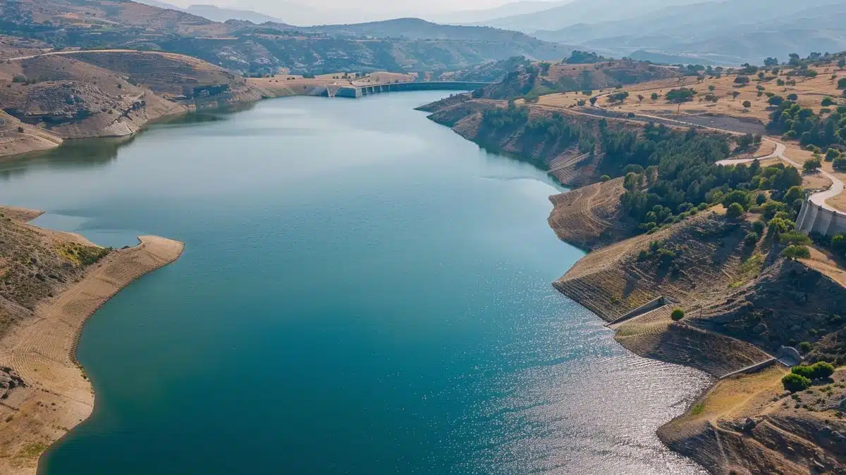 Reservoirs providing water supply during drought conditions